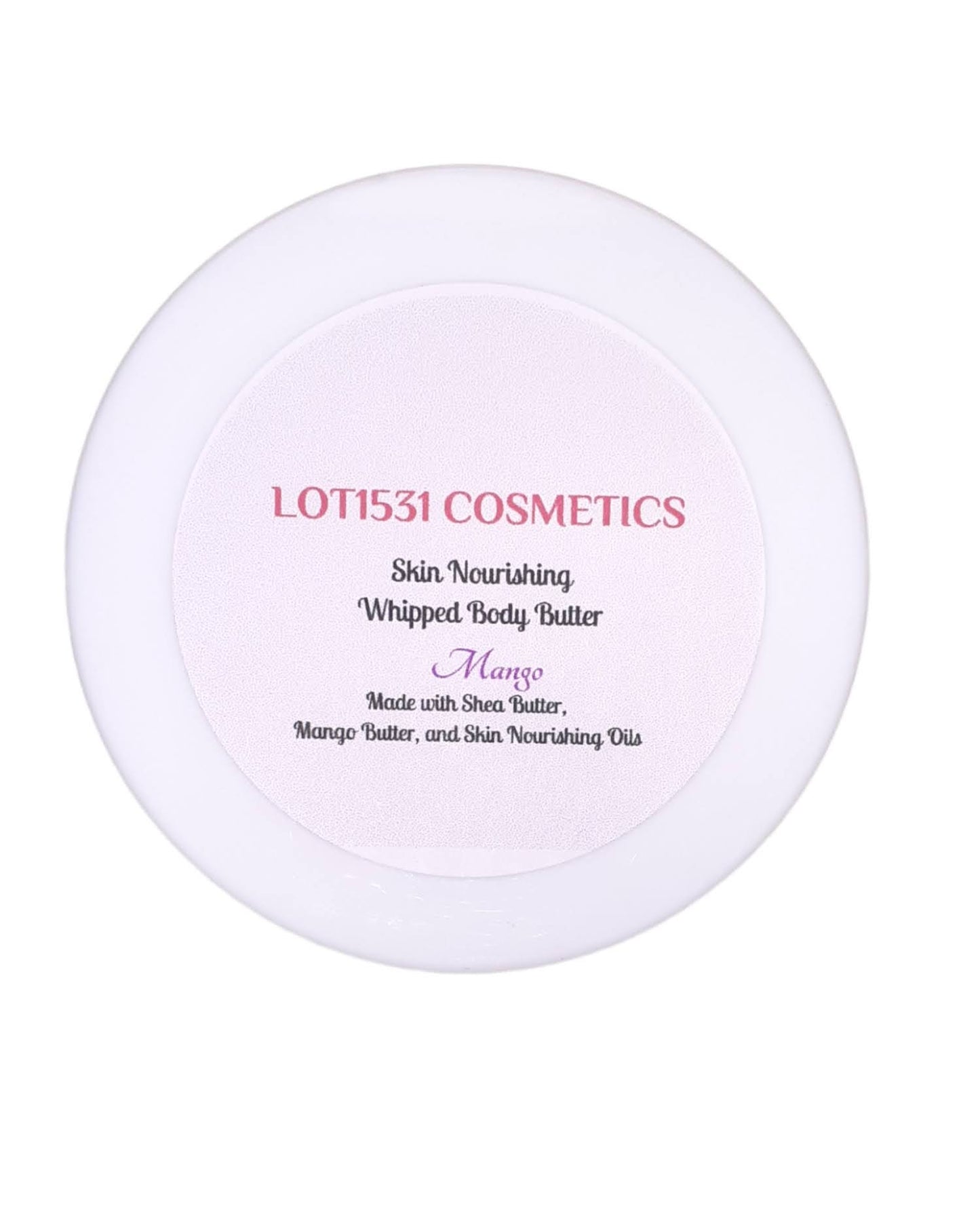 LOT1531 Cosmetics Whipped Body Butter