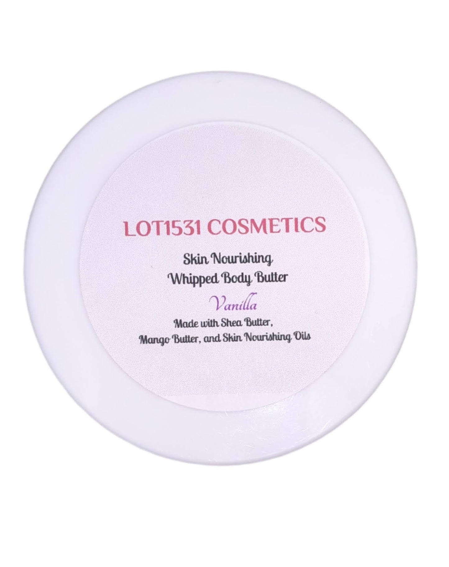 LOT1531 Cosmetics Whipped Body Butter